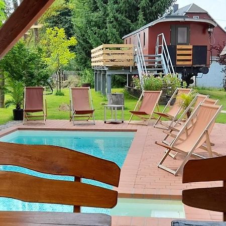 Eisenbahnromantik Im Urlaub Heinsdorfergrund Eksteriør billede