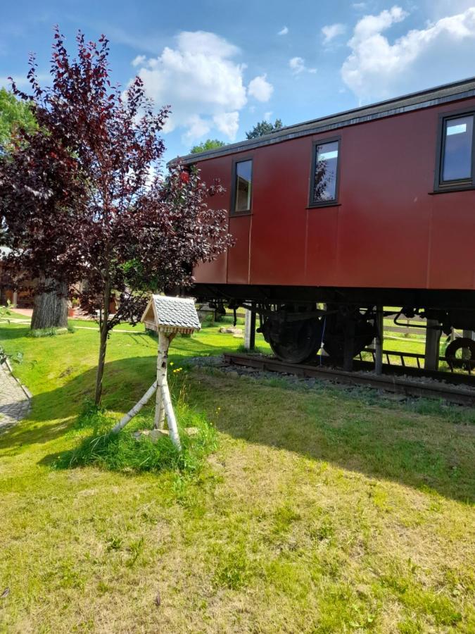 Eisenbahnromantik Im Urlaub Heinsdorfergrund Eksteriør billede