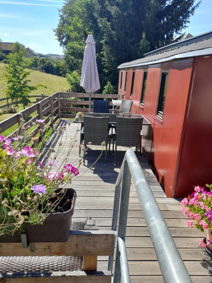 Eisenbahnromantik Im Urlaub Heinsdorfergrund Eksteriør billede